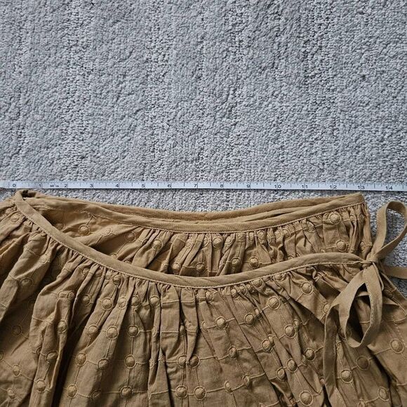 Mon Renn Isla Top and Mini Skirt Set in Biscuit Size Small - Picture 9 of 14